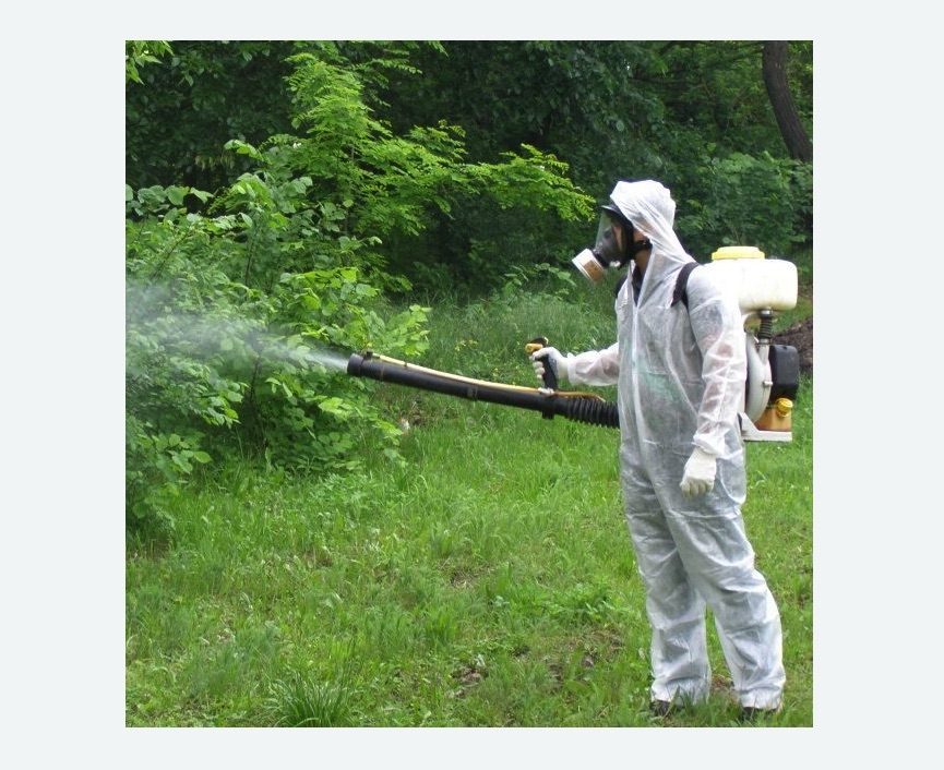 обработка территории от клещей в Усинске